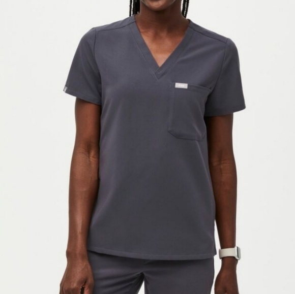 Figs Catarina One Pocket Scrub Top S - Picture 2 of 4